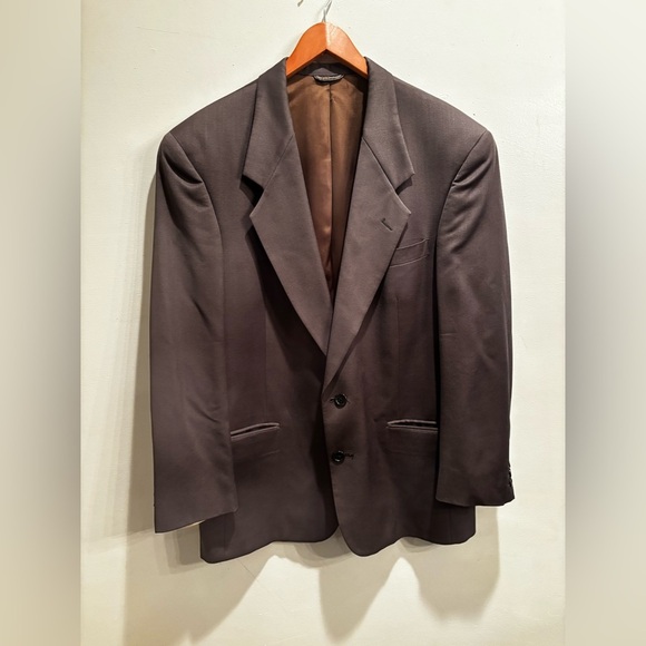 Dior Men's Blazer in Brown office luxury elegant party 42R - Picture 9 of 16